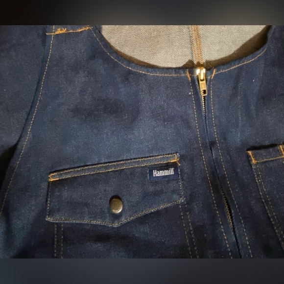 OVERALLS HAMMIL BRAND DENIM NWOT SIZE 46T - Picture 5 of 15